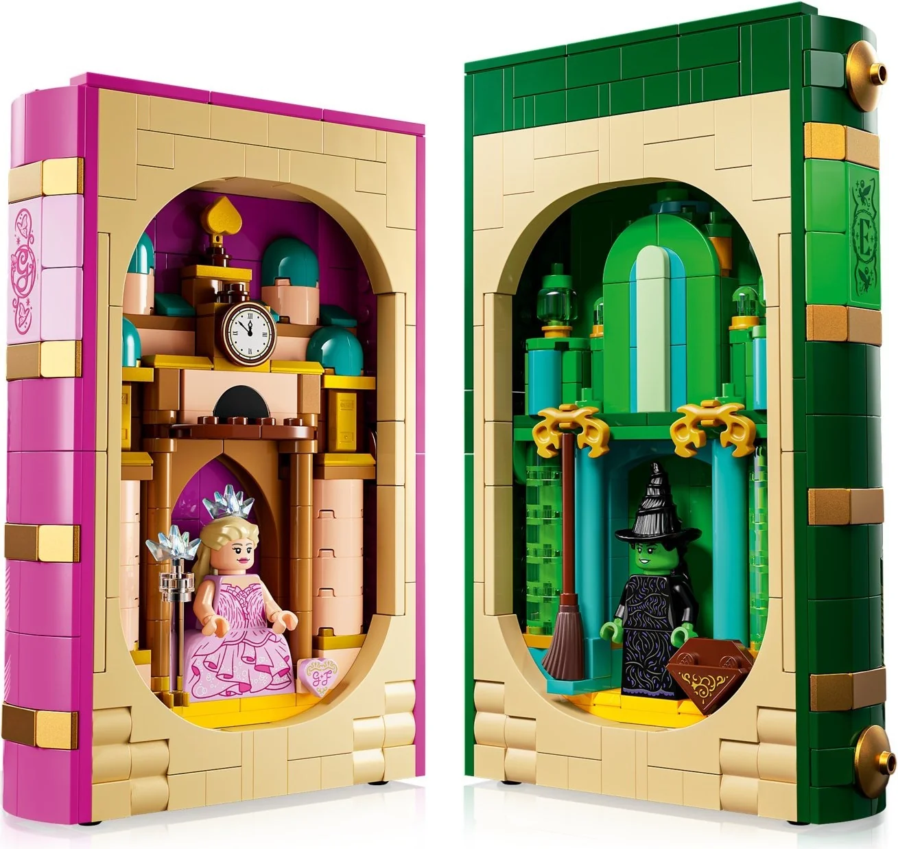 Glinda und Elphaba Bücherstützen - Thumbnail 2