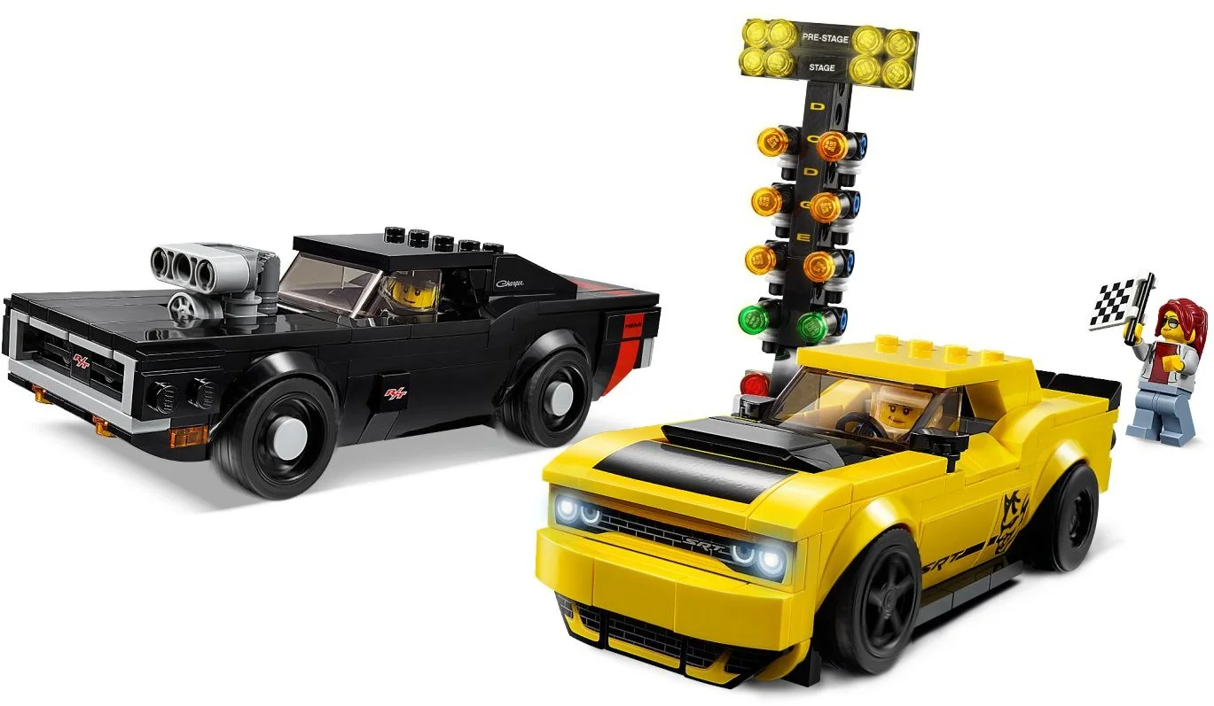 2018 Dodge Challenger SRT Demon and 1970 Dodge Charger R/T - Thumbnail 3