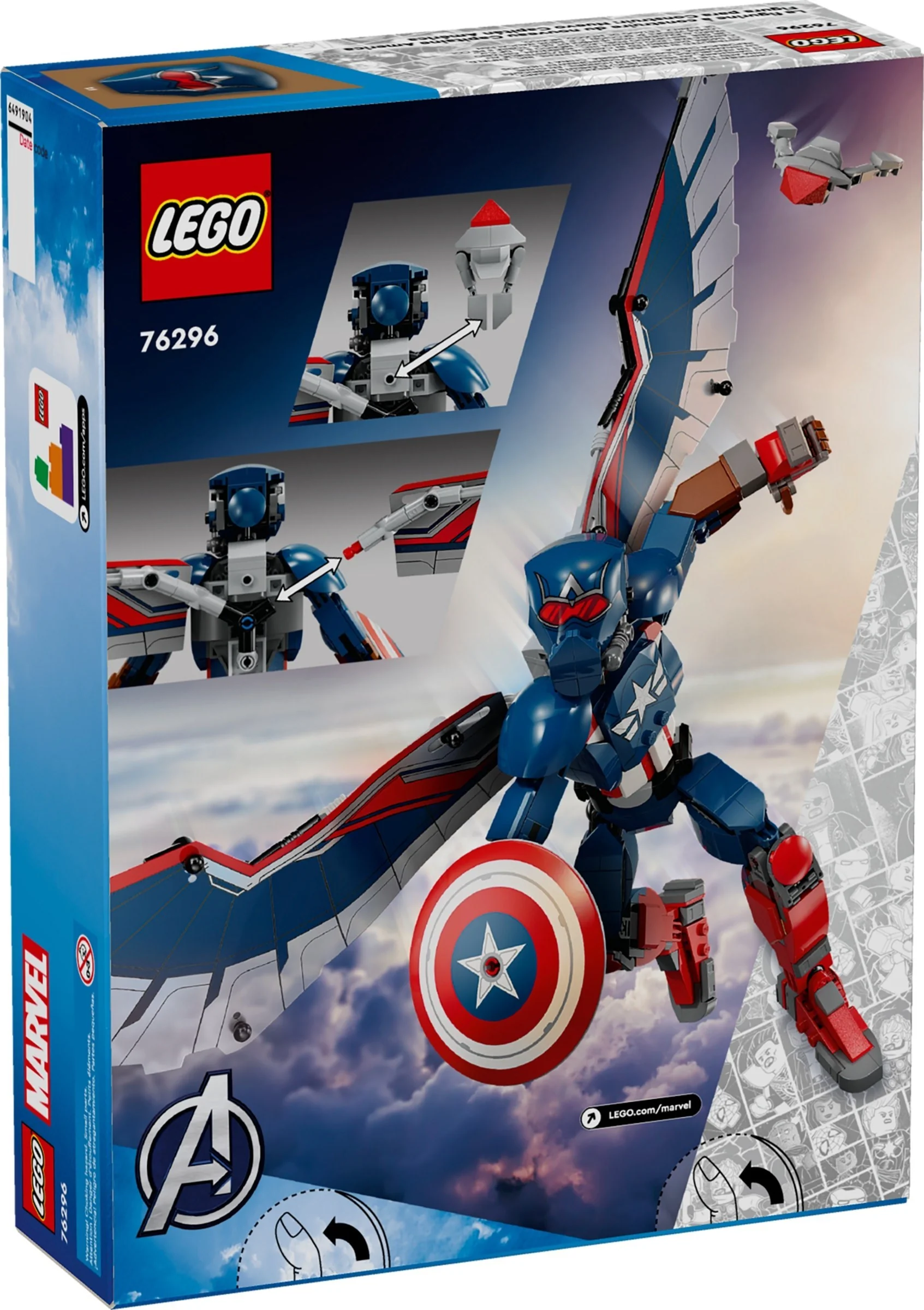 New Captain America Baufigur - Thumbnail 7