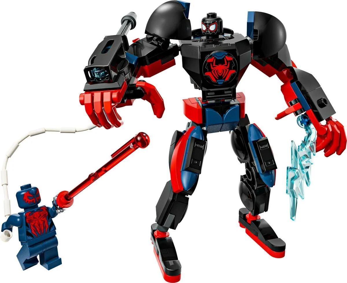 Miles Morales Mech vs. Spider-Man 2099 - Bild 1