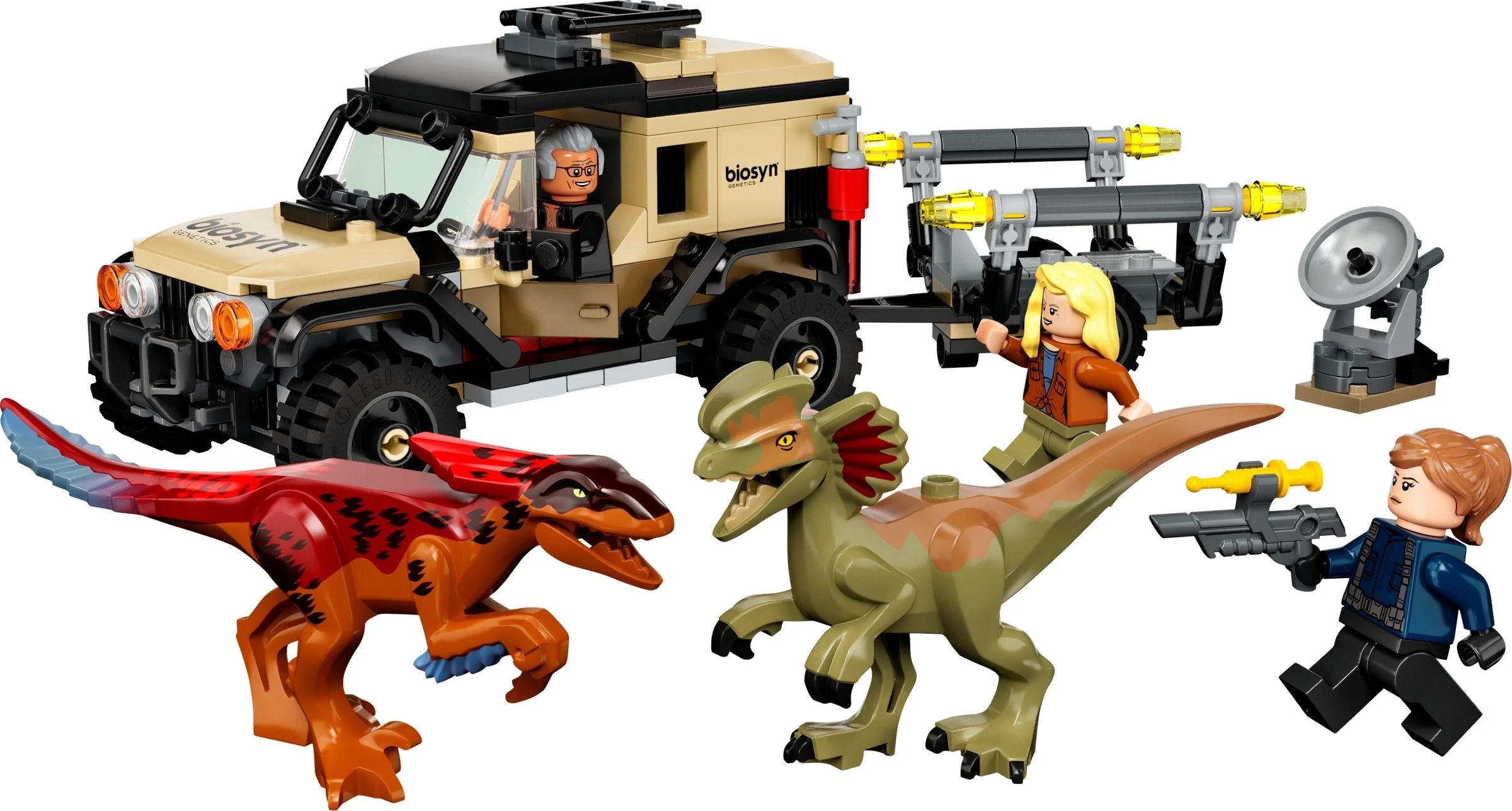 Pyroraptor & Dilophosaurus Transport - Bild 1