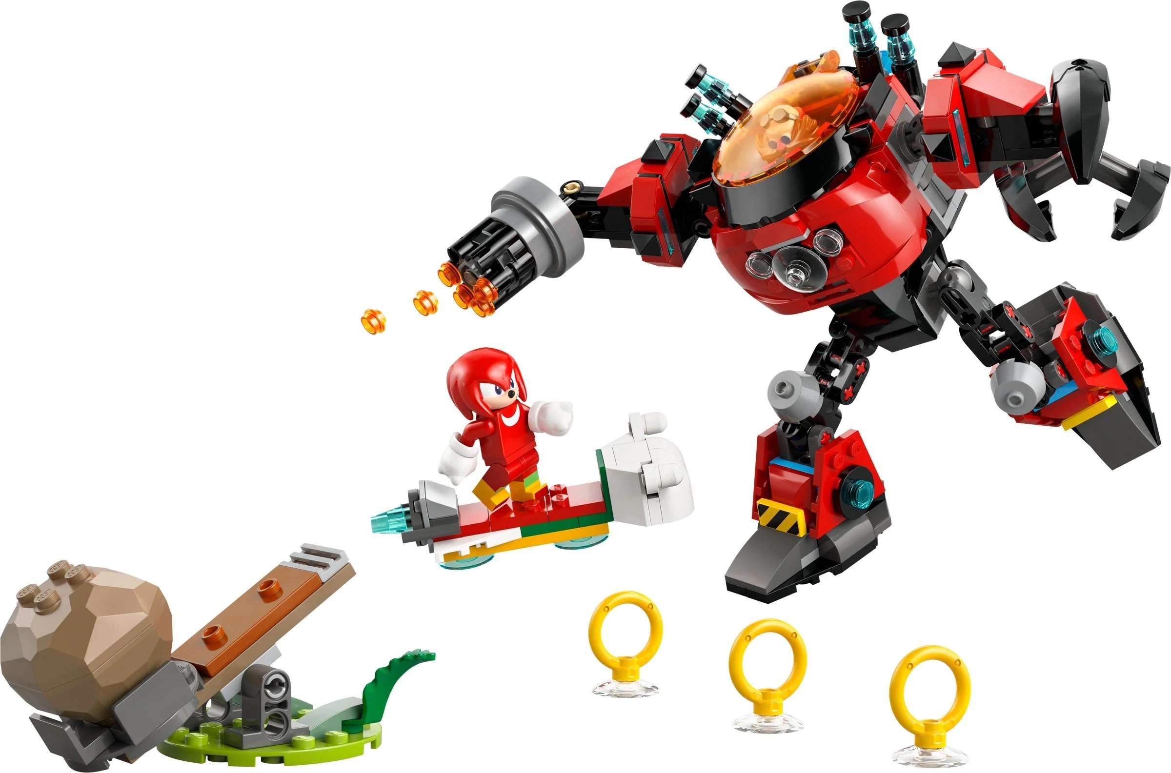 Knuckles vs. Dr. Eggmans Egg Crusher Mech - Bild 1