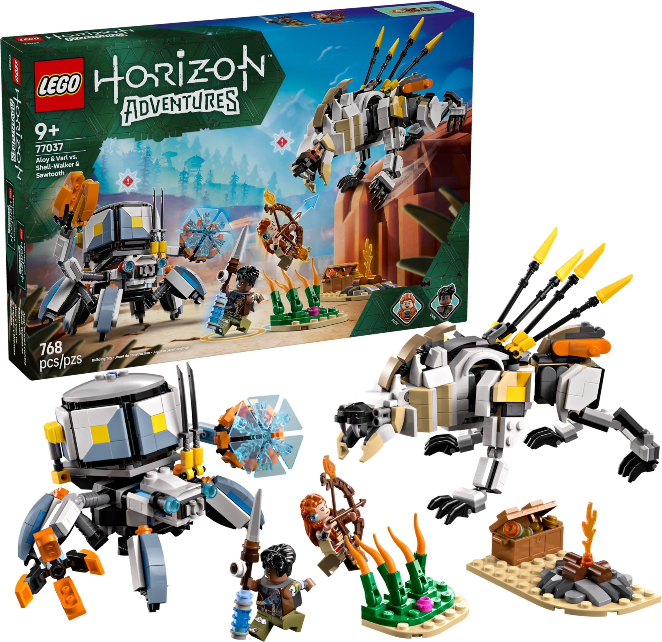Aloy und Varl vs. Panzerwanderer und Sägezahn - Thumbnail 2
