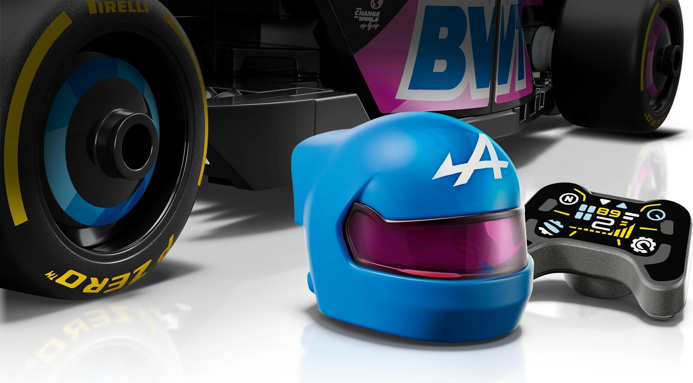 BWT Alpine F1® Team A524 Rennauto - Thumbnail 2