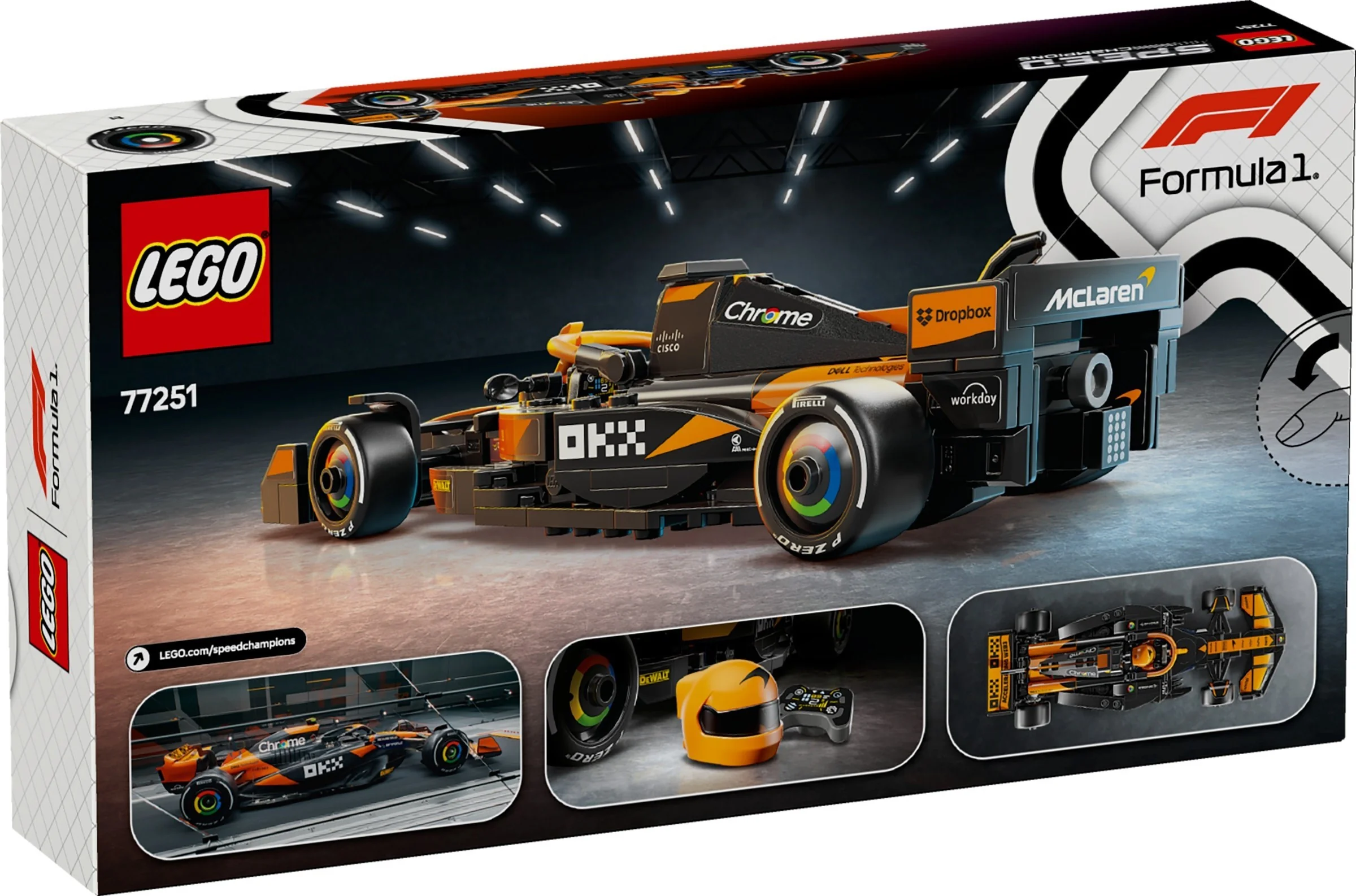 Mclaren F1 Team Mcl38 Race Car - Thumbnail 3