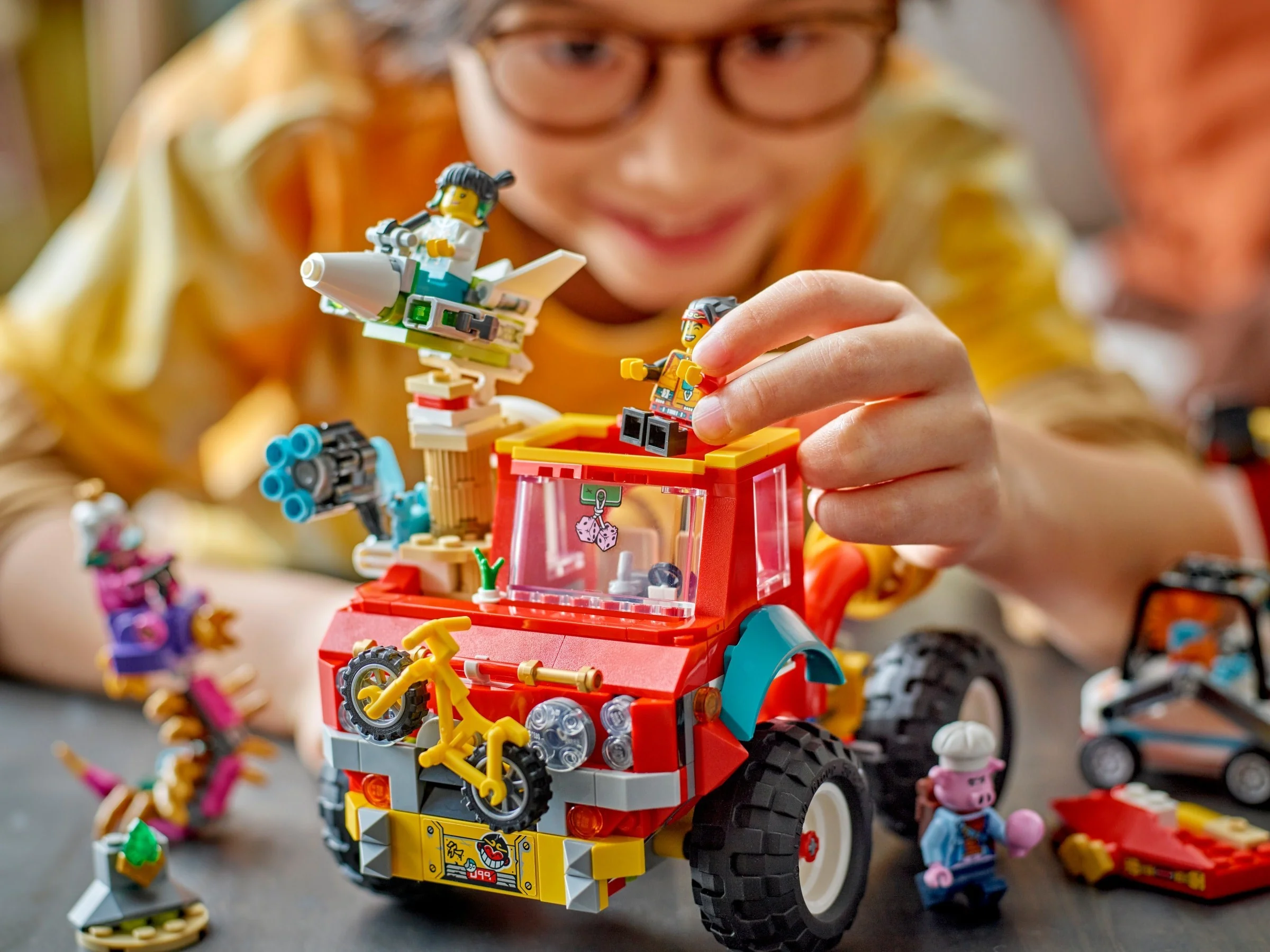 Monkie Kids Power-Teamtruck - Thumbnail 4