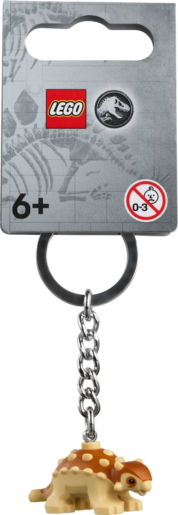 Baby-Ankylosaurus Schlüsselanhänger - Thumbnail 2